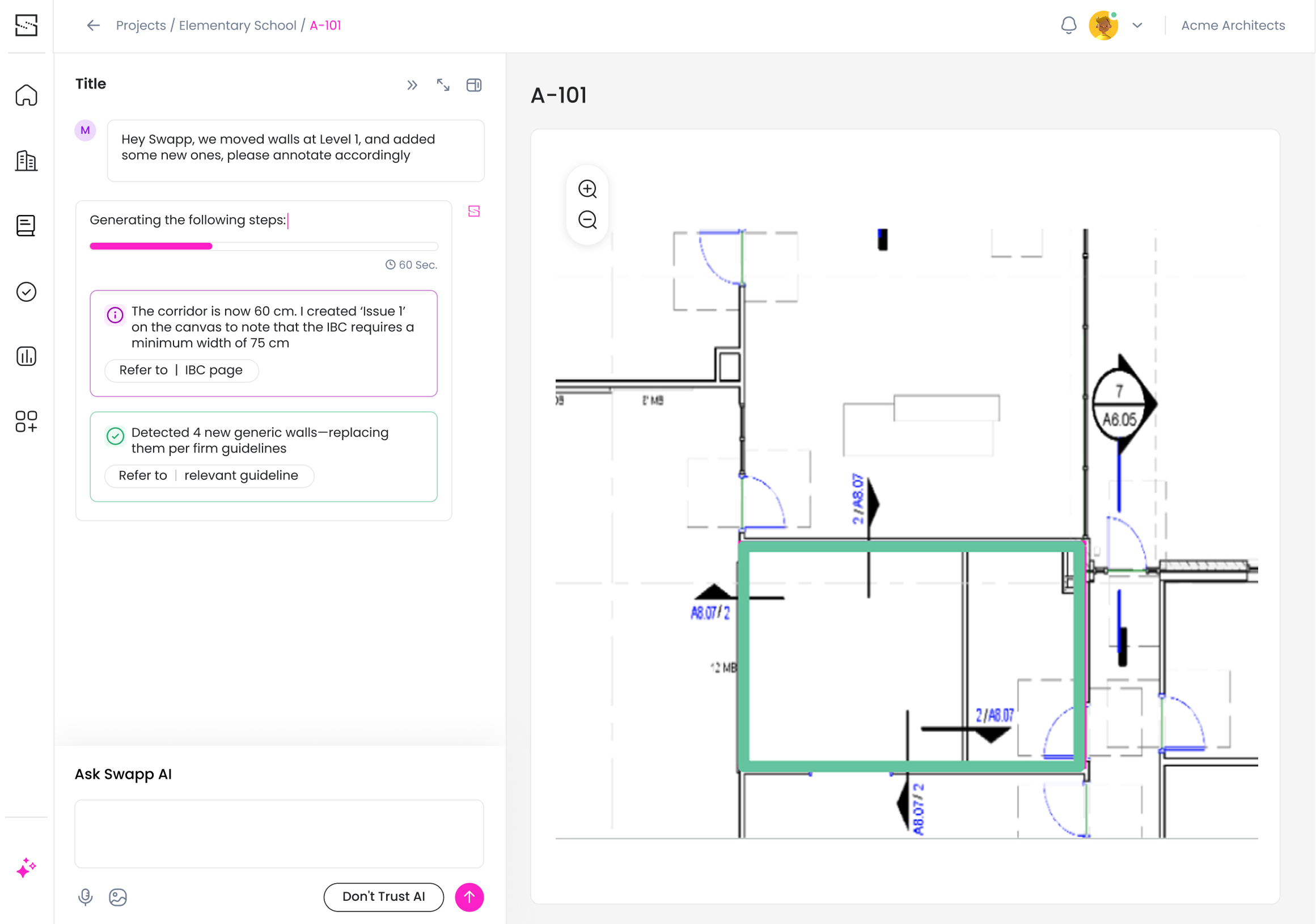 SWAPP.AI related changes detection step 04
