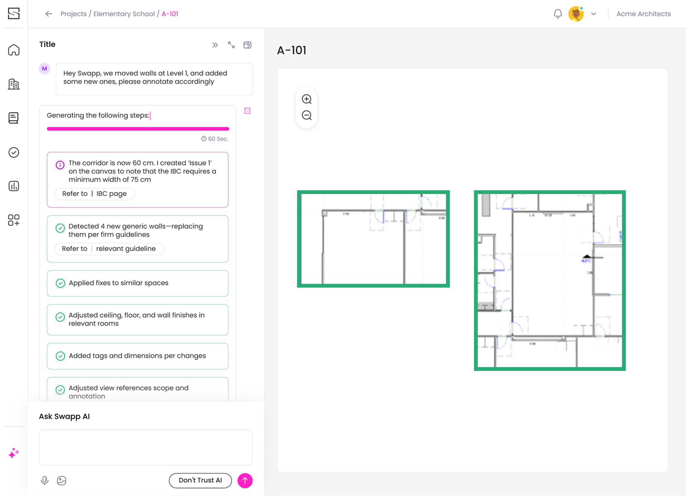 SWAPP.AI related changes detection step 06