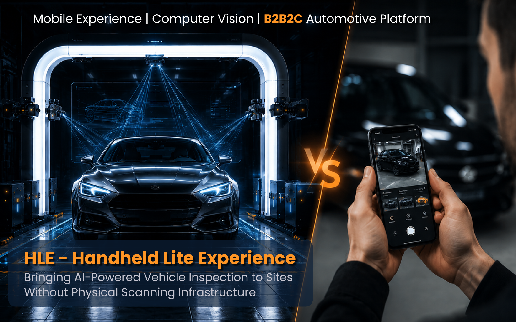 Comparison between UVeye tunnel inspection and mobile handheld inspection experience